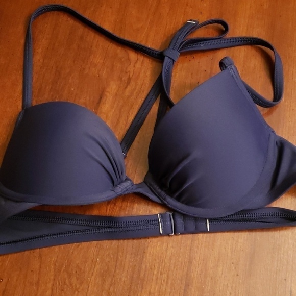 aerie Other - Aerie Bridget Halter Bikini Top 34A Padded Black